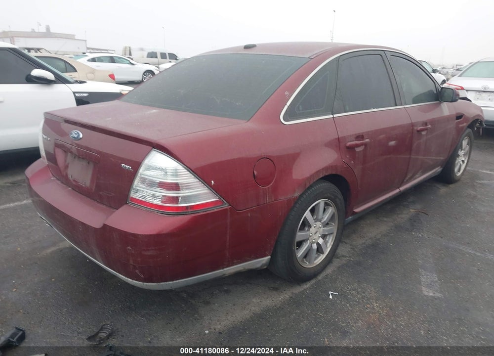 2008 FORD TAURUS SEL VIN: 1FAHP24WX8G185871