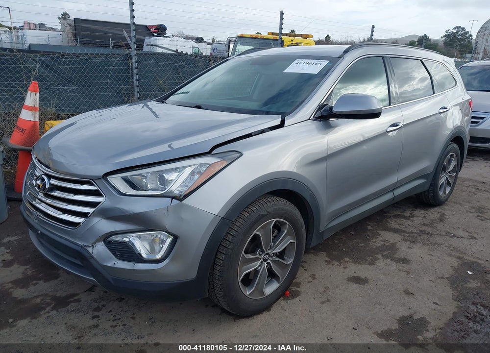 2014 HYUNDAI SANTA FE GLS VIN: KM8SMDHFXEU051515