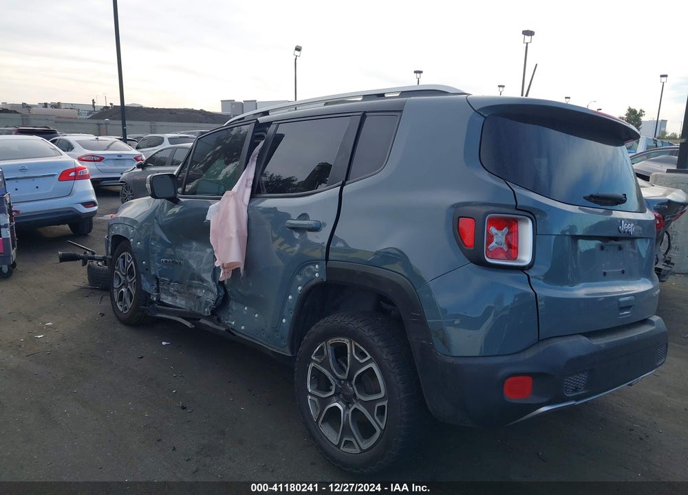 2018 JEEP RENEGADE LIMITED FWD VIN: ZACCJADB4JPH77062