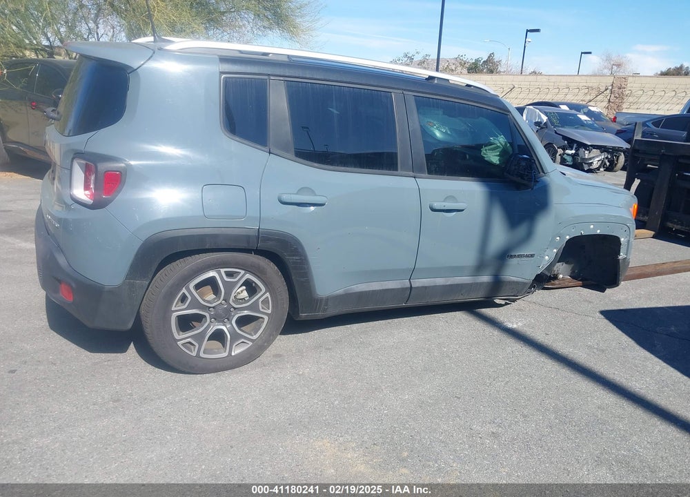 2018 JEEP RENEGADE LIMITED FWD VIN: ZACCJADB4JPH77062