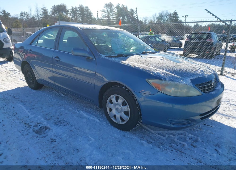 2004 TOYOTA CAMRY LE VIN: 4T1BE32K44U930438