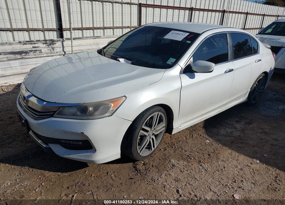 2017 HONDA ACCORD SPORT VIN: 1HGCR2F51HA265132