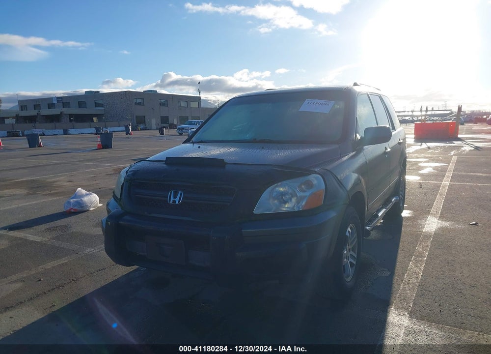2004 HONDA PILOT EX-L VIN: 2HKYF18544H518385