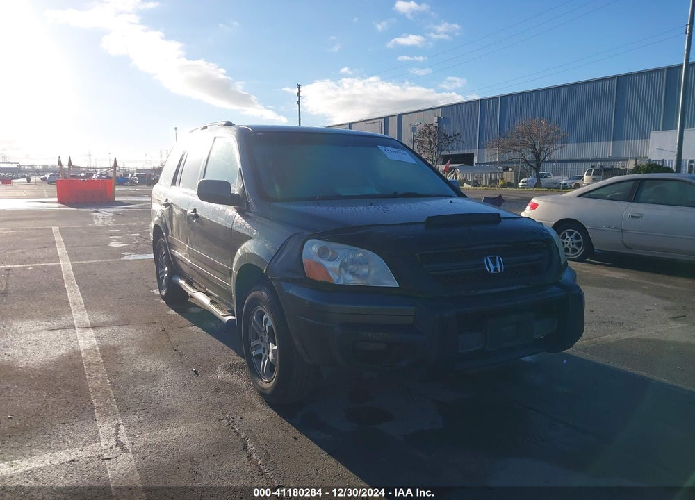 2004 HONDA PILOT EX-L VIN: 2HKYF18544H518385