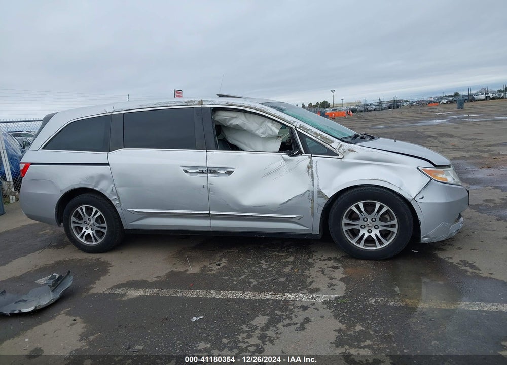 2011 HONDA ODYSSEY EX-L VIN: 5FNRL5H67BB038785