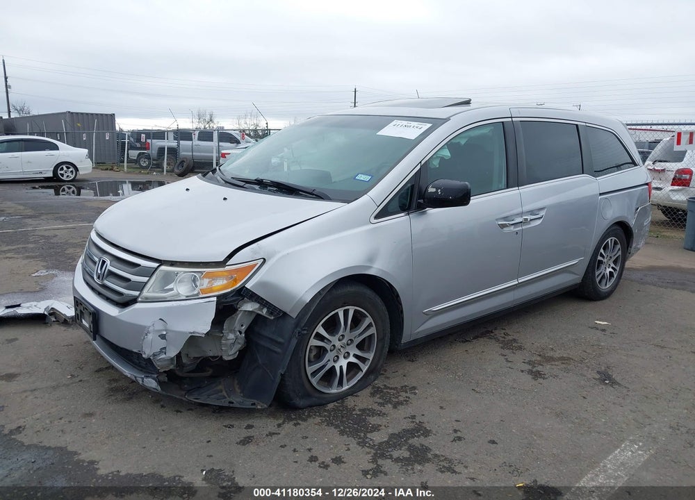 2011 HONDA ODYSSEY EX-L VIN: 5FNRL5H67BB038785