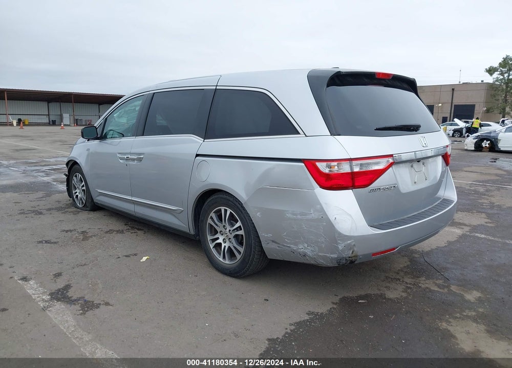 2011 HONDA ODYSSEY EX-L VIN: 5FNRL5H67BB038785