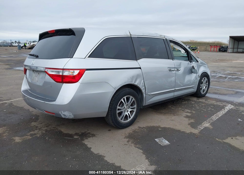 2011 HONDA ODYSSEY EX-L VIN: 5FNRL5H67BB038785