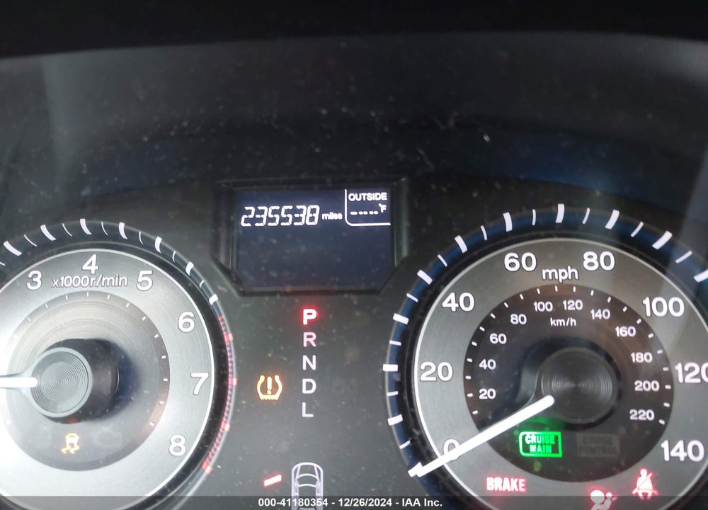 2011 HONDA ODYSSEY EX-L VIN: 5FNRL5H67BB038785