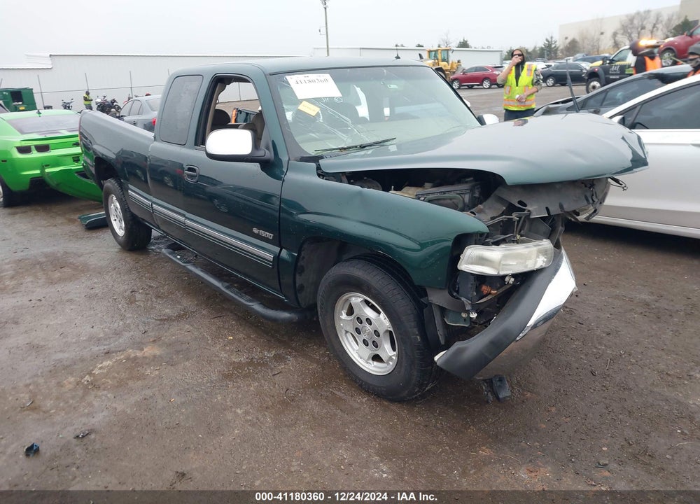 2002 CHEVROLET SILVERADO 1500 LT VIN: 2GCEC19T121192133