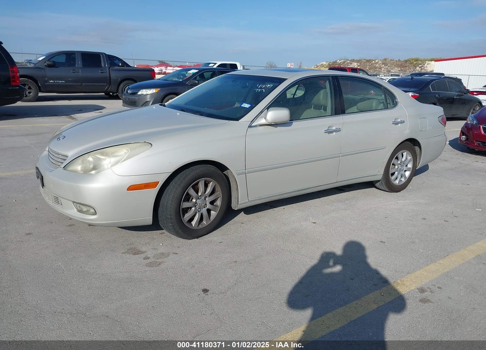 2003 LEXUS ES 300 VIN: JTHBF30G230124599