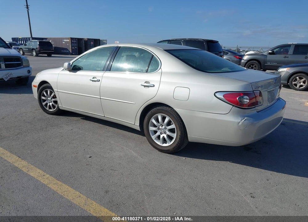 2003 LEXUS ES 300 VIN: JTHBF30G230124599