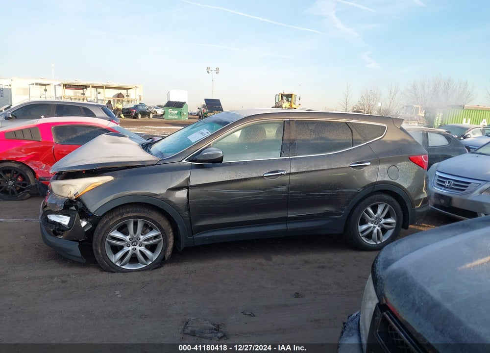 2013 HYUNDAI SANTA FE SPORT 2.0T VIN: 5XYZWDLA9DG033600
