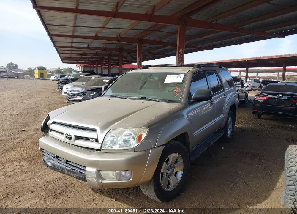 2004 TOYOTA 4RUNNER SR5 V8 VIN: JTEZT14R740017540