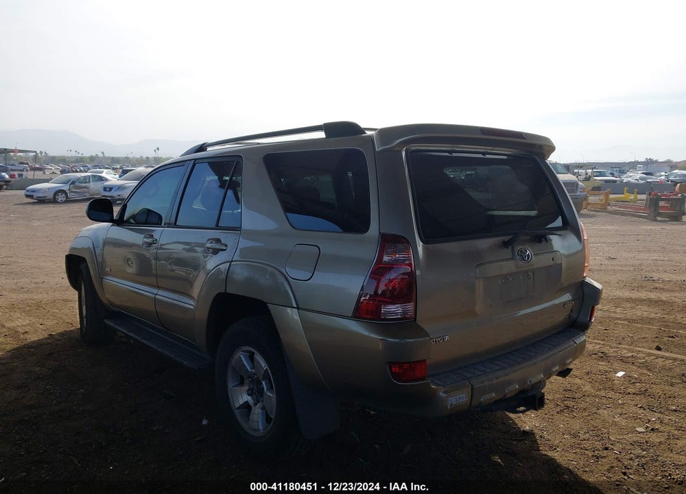 2004 TOYOTA 4RUNNER SR5 V8 VIN: JTEZT14R740017540