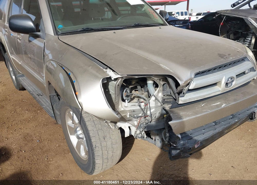 2004 TOYOTA 4RUNNER SR5 V8 VIN: JTEZT14R740017540