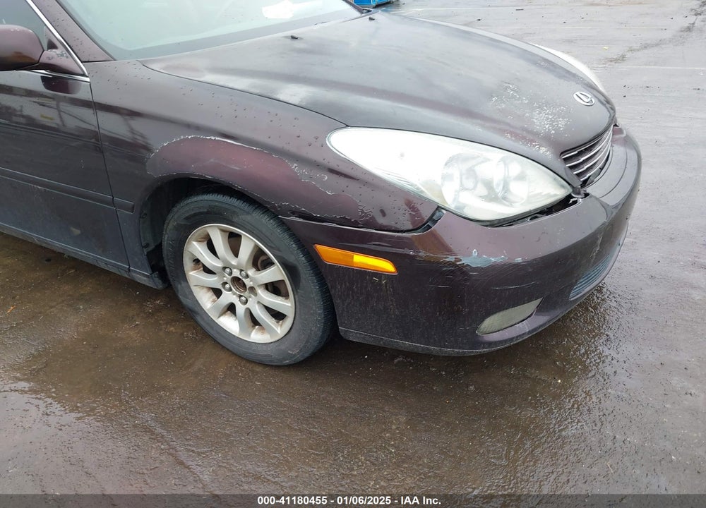 2003 LEXUS ES 300 VIN: JTHBF30G030097709