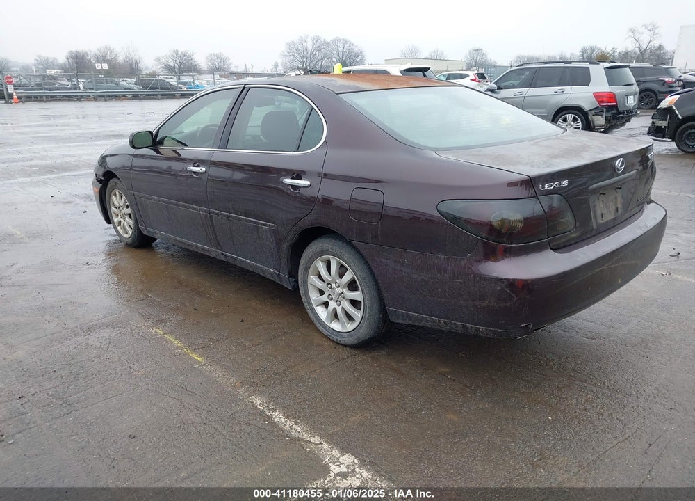 2003 LEXUS ES 300 VIN: JTHBF30G030097709