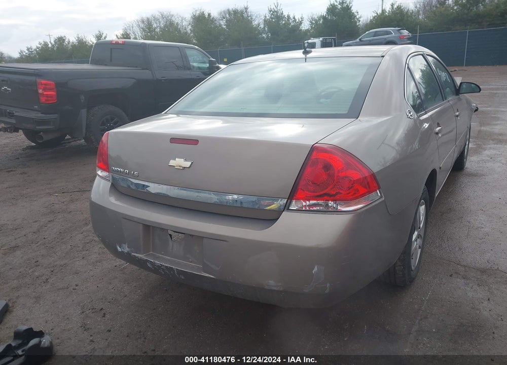 2006 CHEVROLET IMPALA LS VIN: 2G1WB58K469330500