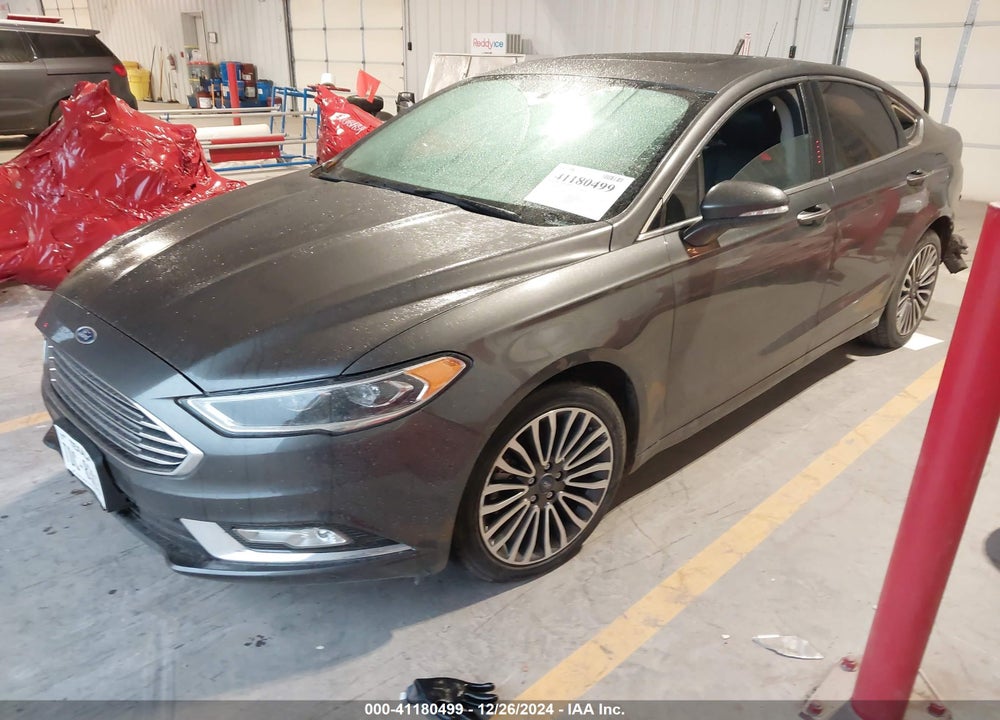 2018 FORD FUSION TITANIUM VIN: 3FA6P0D90JR131953
