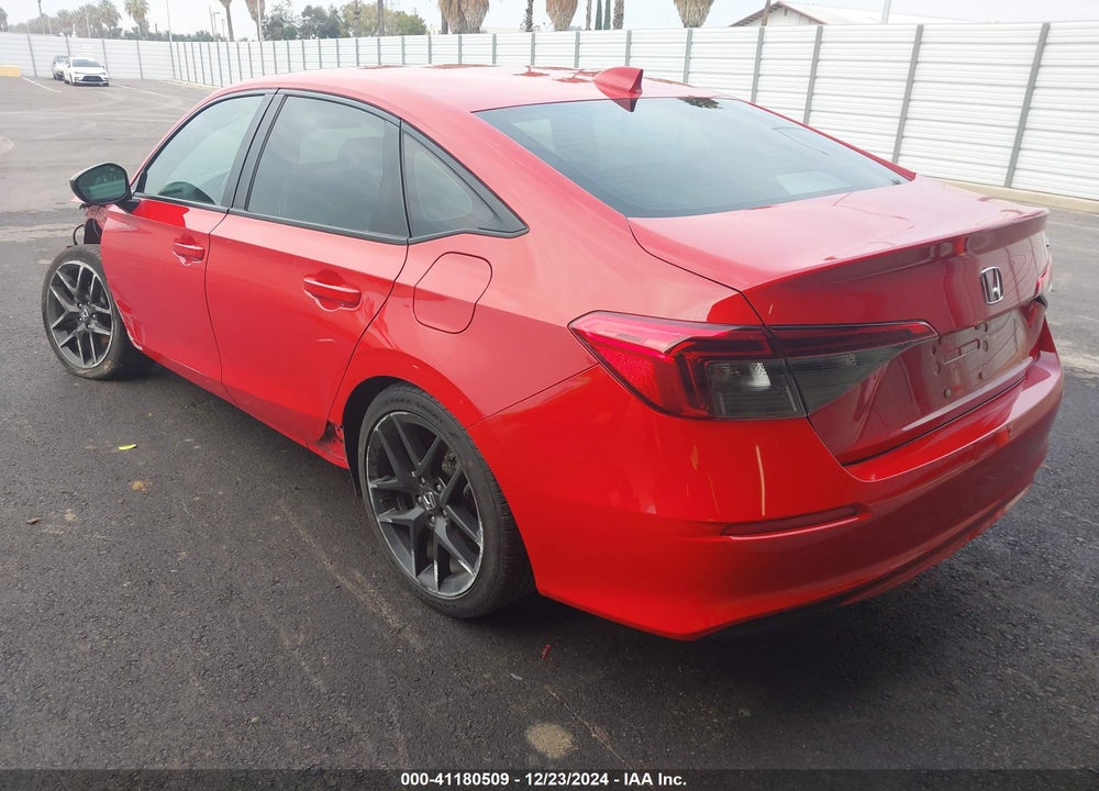 2022 HONDA CIVIC VIN: 2HGFE2F54NH587012