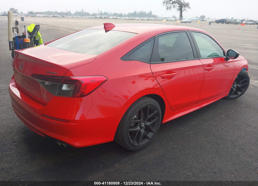 2022 HONDA CIVIC VIN: 2HGFE2F54NH587012