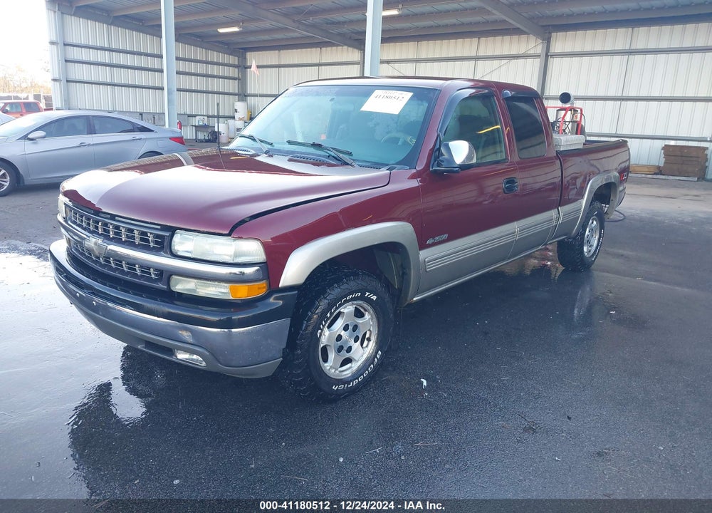 2002 CHEVROLET SILVERADO 1500 LS VIN: 2GCEK19TX21383911