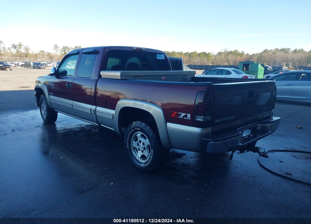 2002 CHEVROLET SILVERADO 1500 LS VIN: 2GCEK19TX21383911
