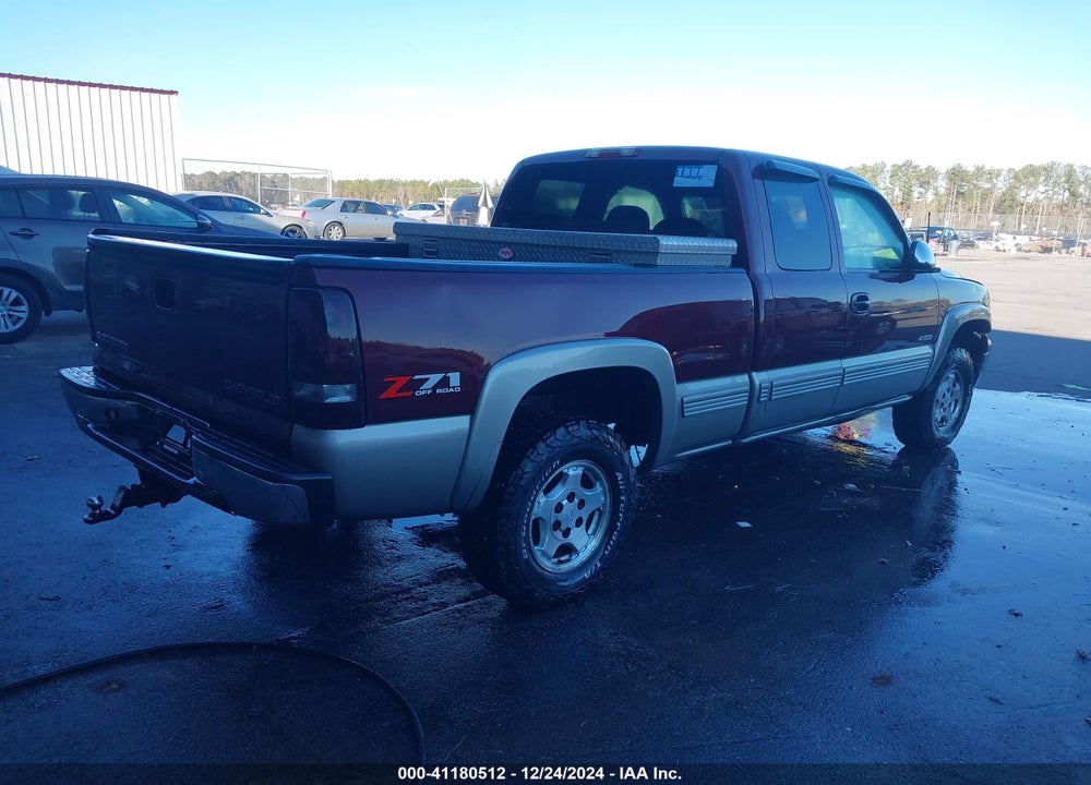 2002 CHEVROLET SILVERADO 1500 LS VIN: 2GCEK19TX21383911