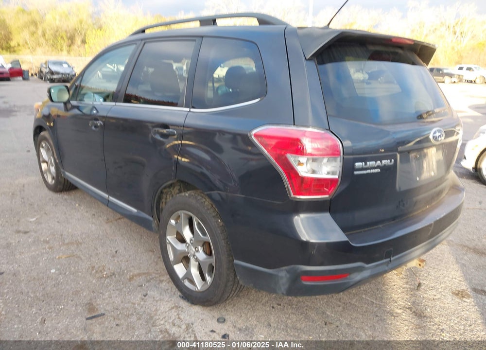 2015 SUBARU FORESTER 2.5I TOURING VIN: JF2SJAWC3FH598285