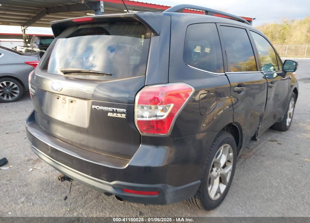 2015 SUBARU FORESTER 2.5I TOURING VIN: JF2SJAWC3FH598285