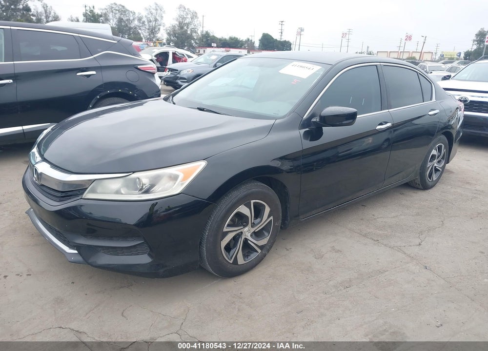 2017 HONDA ACCORD LX VIN: 1HGCR2F33HA156010