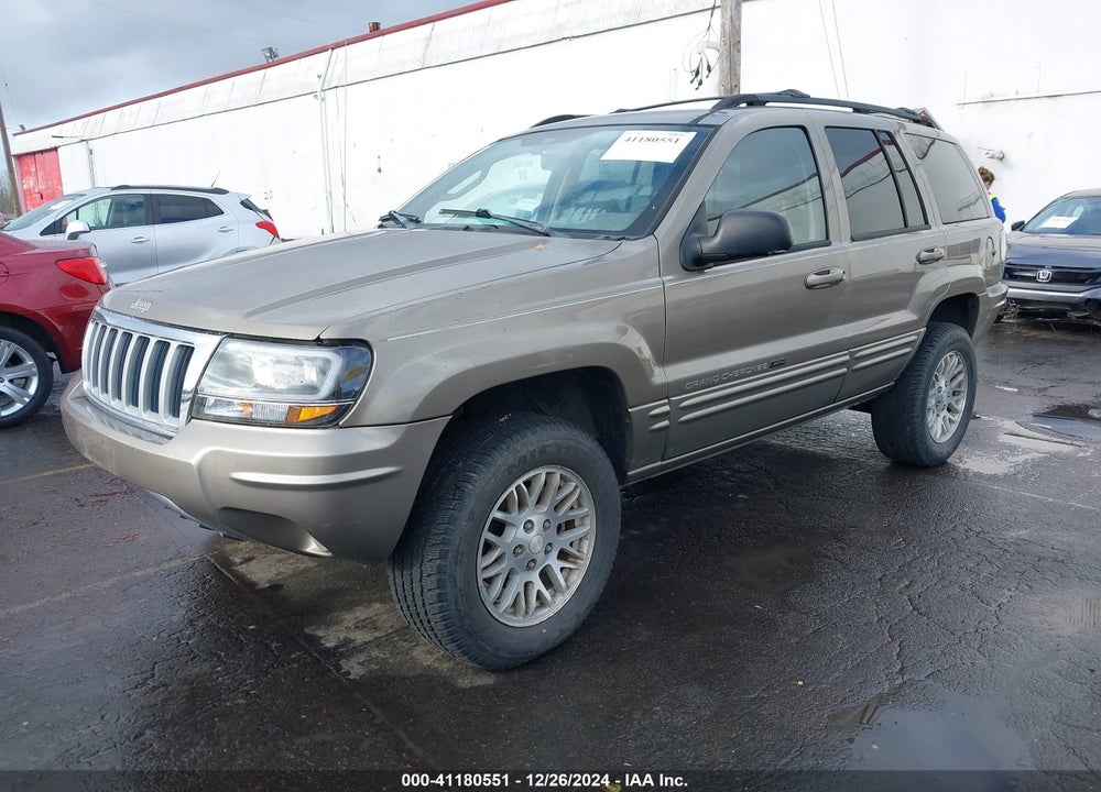 2004 JEEP GRAND CHEROKEE LIMITED VIN: 1J4GX58N24C416749