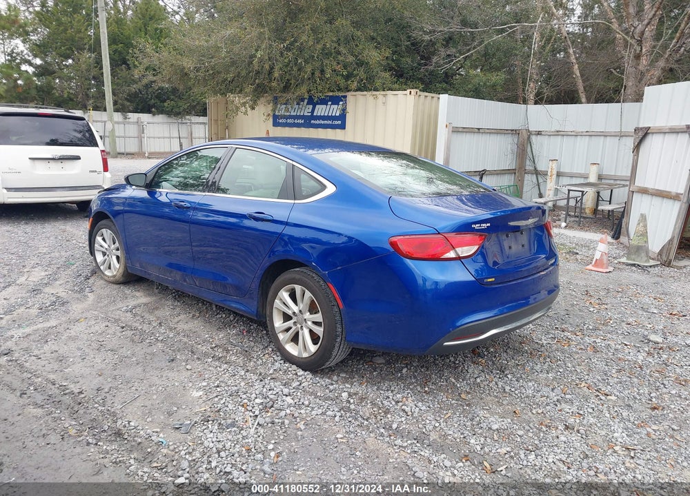 2016 CHRYSLER 200 LIMITED VIN: 1C3CCCAB0GN177784