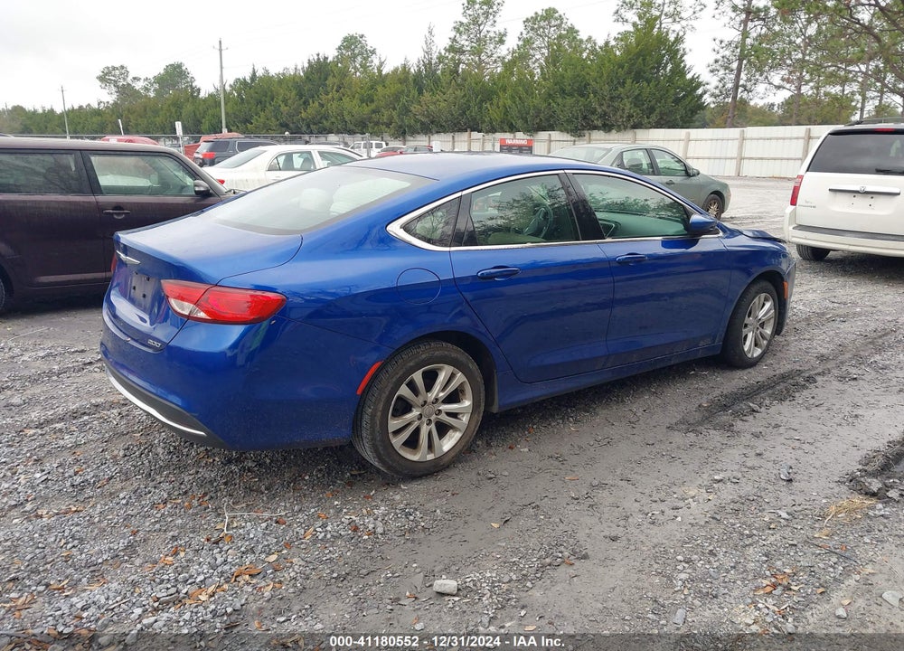 2016 CHRYSLER 200 LIMITED VIN: 1C3CCCAB0GN177784