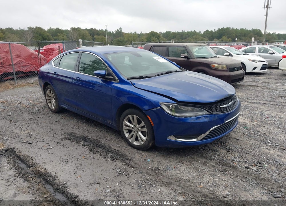 2016 CHRYSLER 200 LIMITED VIN: 1C3CCCAB0GN177784