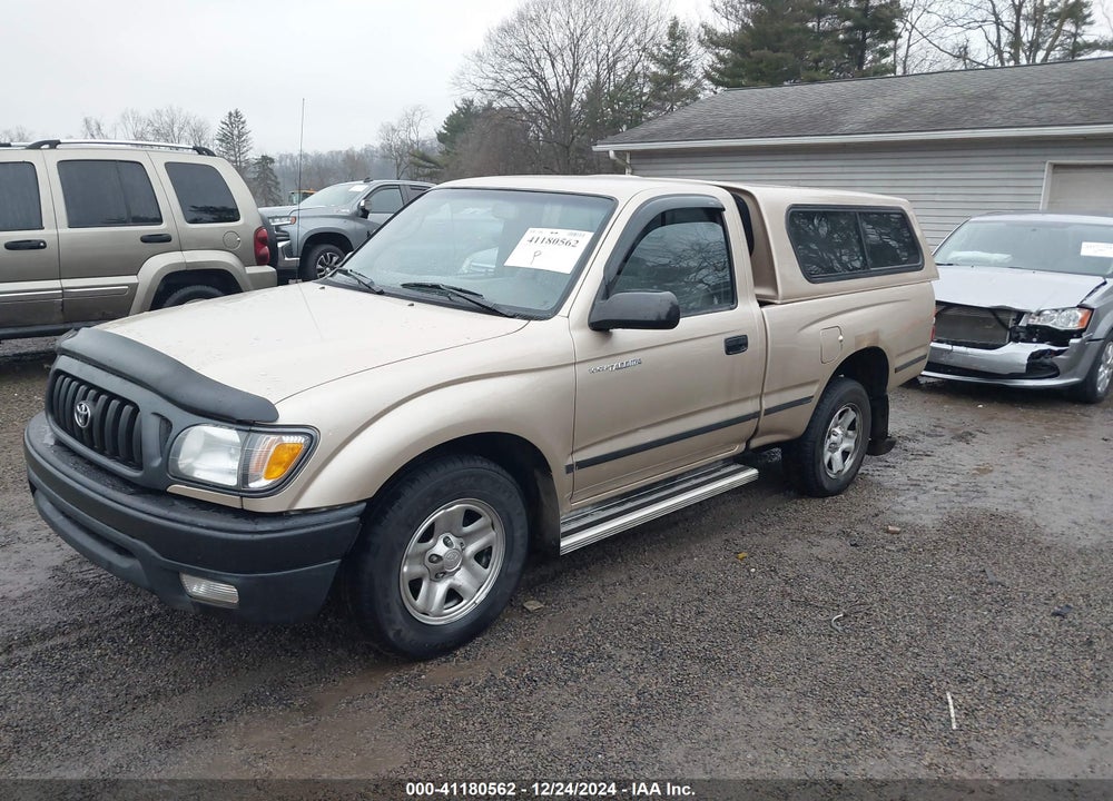 2002 TOYOTA TACOMA VIN: 5TENL42N52Z035424