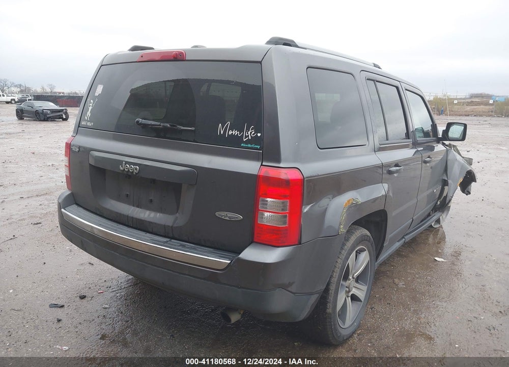 2016 JEEP PATRIOT VIN: 1C4NJPFA9GD741360