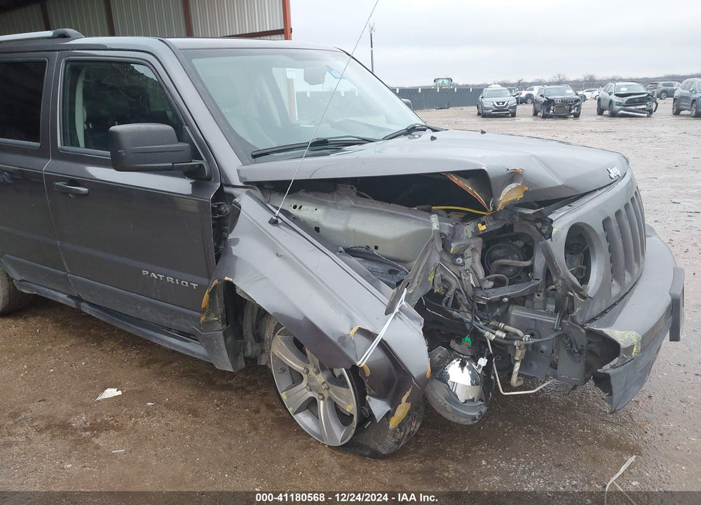 2016 JEEP PATRIOT VIN: 1C4NJPFA9GD741360