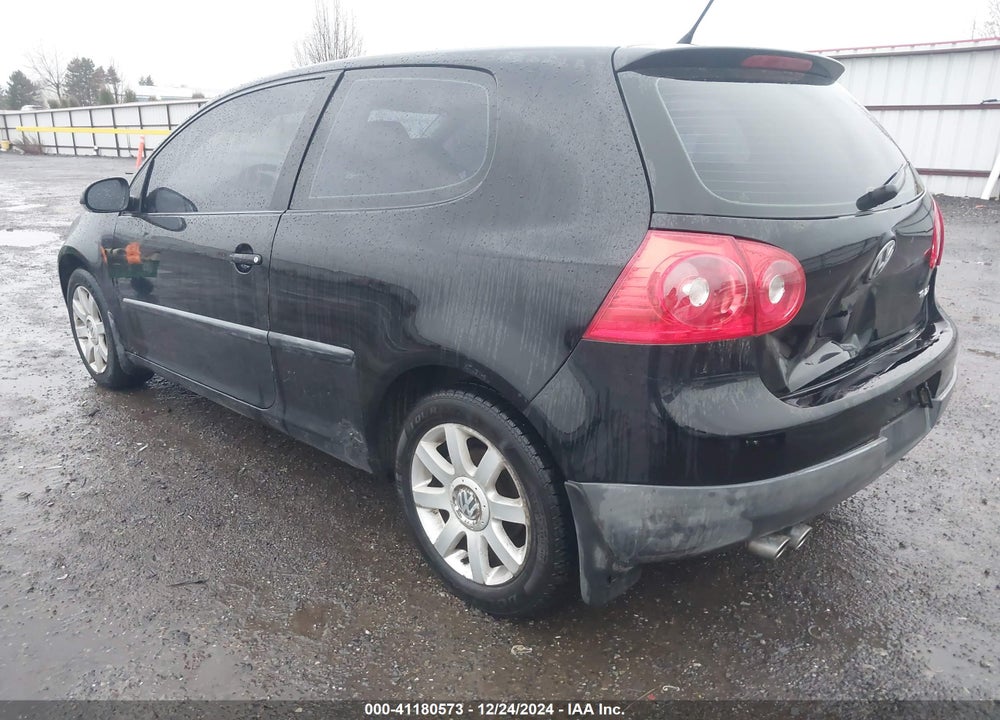 2007 VOLKSWAGEN RABBIT 2-DOOR VIN: WVWAR71K07W076182