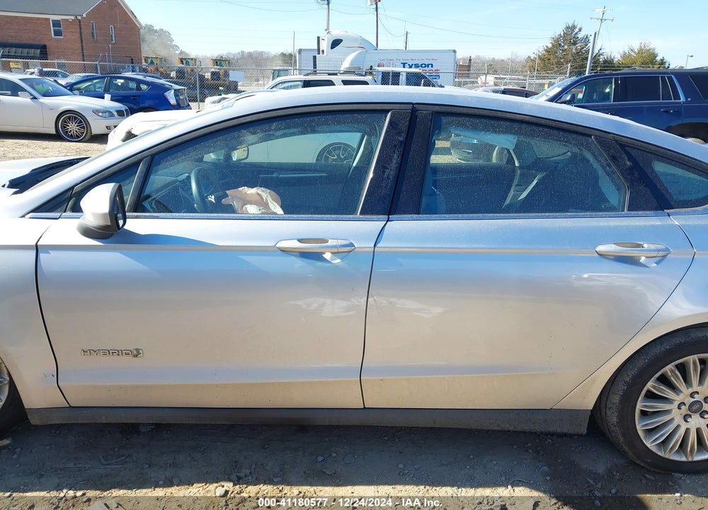 2014 FORD FUSION HYBRID VIN: 3FA6P0UU3ER252129