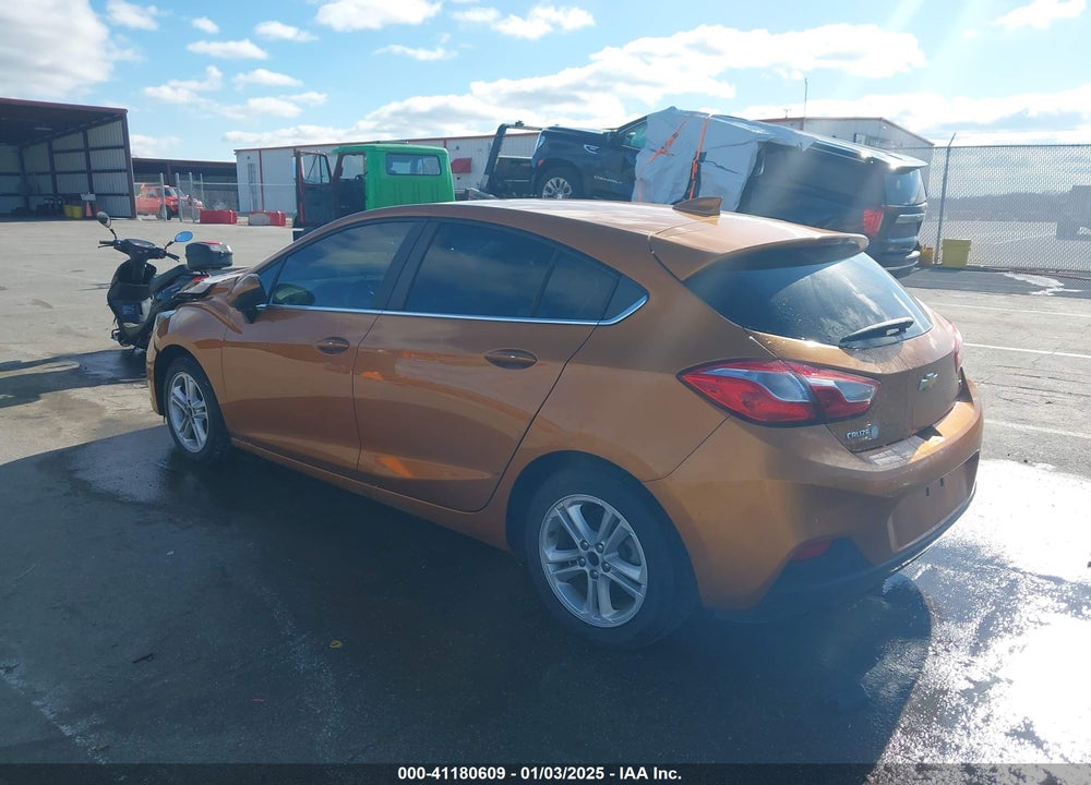 2017 CHEVROLET CRUZE LT AUTO VIN: 3G1BE6SM7HS552511