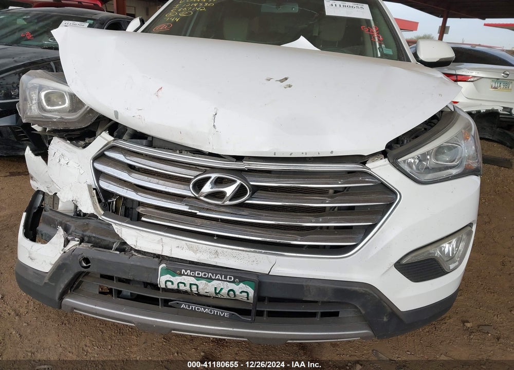 2015 HYUNDAI SANTA FE GLS VIN: KM8SRDHF9FU099459