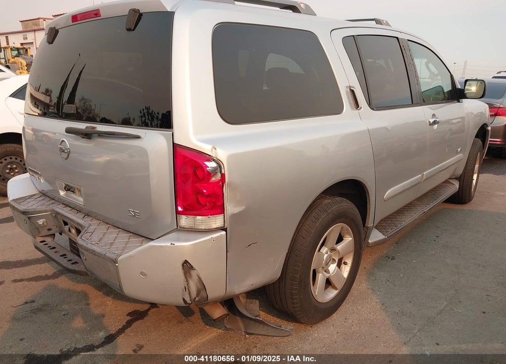 2004 NISSAN PATHFINDER ARMADA SE VIN: 5N1AA08A44N745045