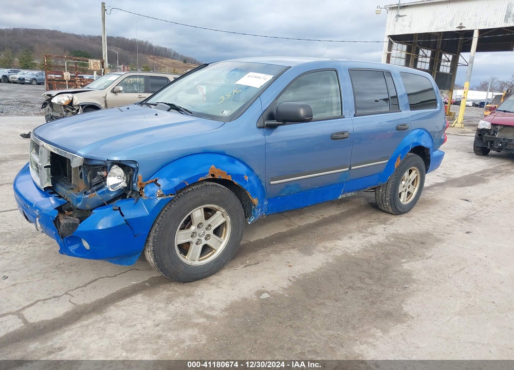 2007 DODGE DURANGO SLT VIN: 1D8HB48P17F583516