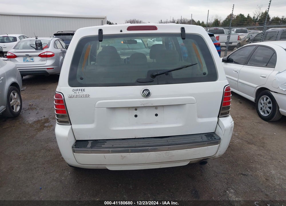 2006 MERCURY MARINER CONVENIENCE VIN: 4M2YU56Z46KJ00457