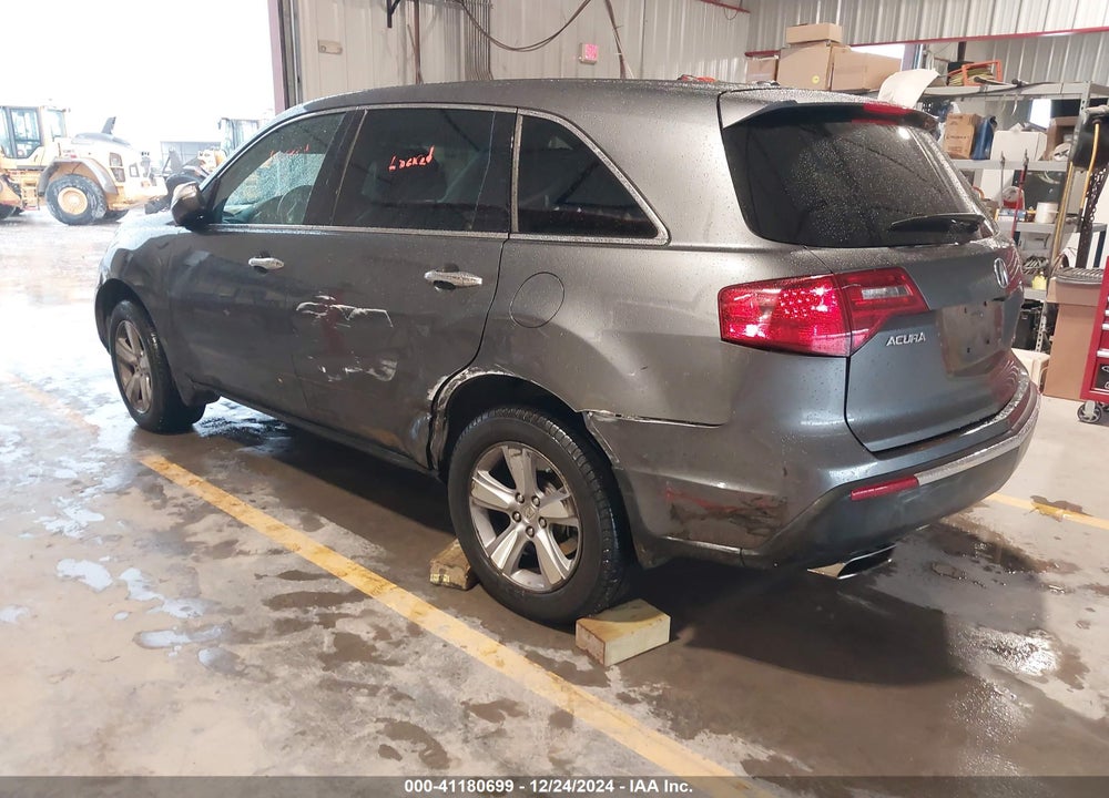2011 ACURA MDX TECHNOLOGY PACKAGE VIN: 2HNYD2H69BH550057