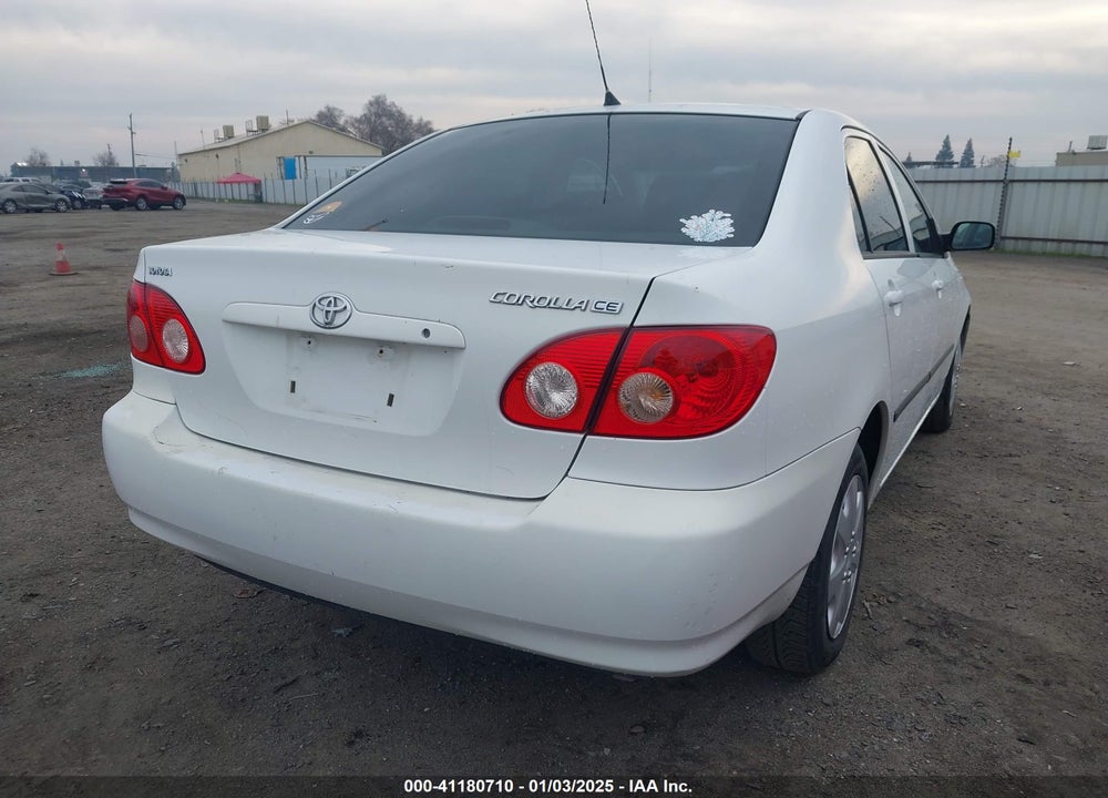 2005 TOYOTA COROLLA CE VIN: JTDBR32E352050783