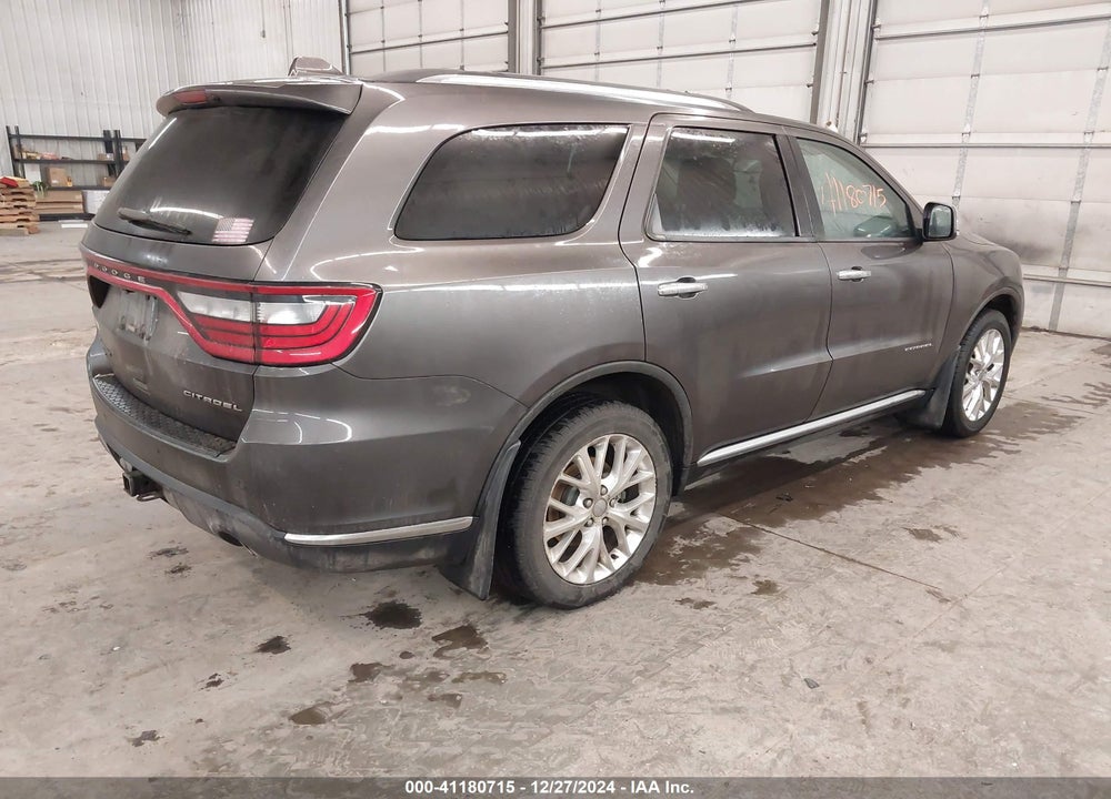 2015 DODGE DURANGO CITADEL VIN: 1C4RDJEG1FC756015