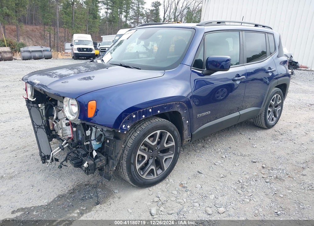 2018 JEEP RENEGADE LATITUDE FWD VIN: ZACCJABB2JPJ59903